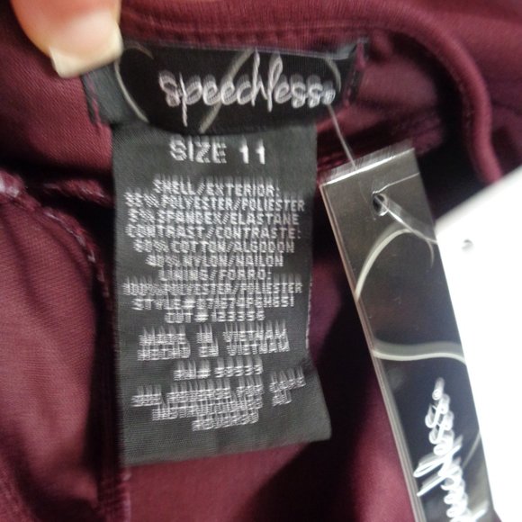 Speechless dress w lace & cut outs party night out dress size 11 - Picture 9 of 13